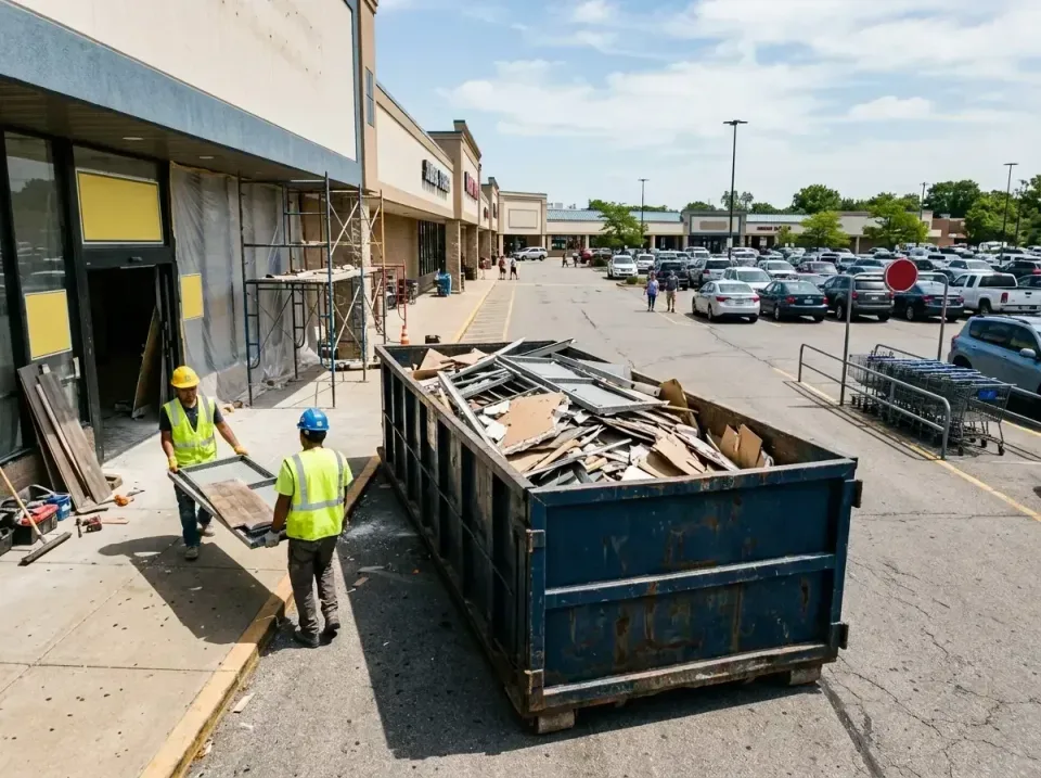 retail-store-renovation-debris-003 — frequently asked questions, Roll-off Dumpster Rentals in Dixmoor, IL